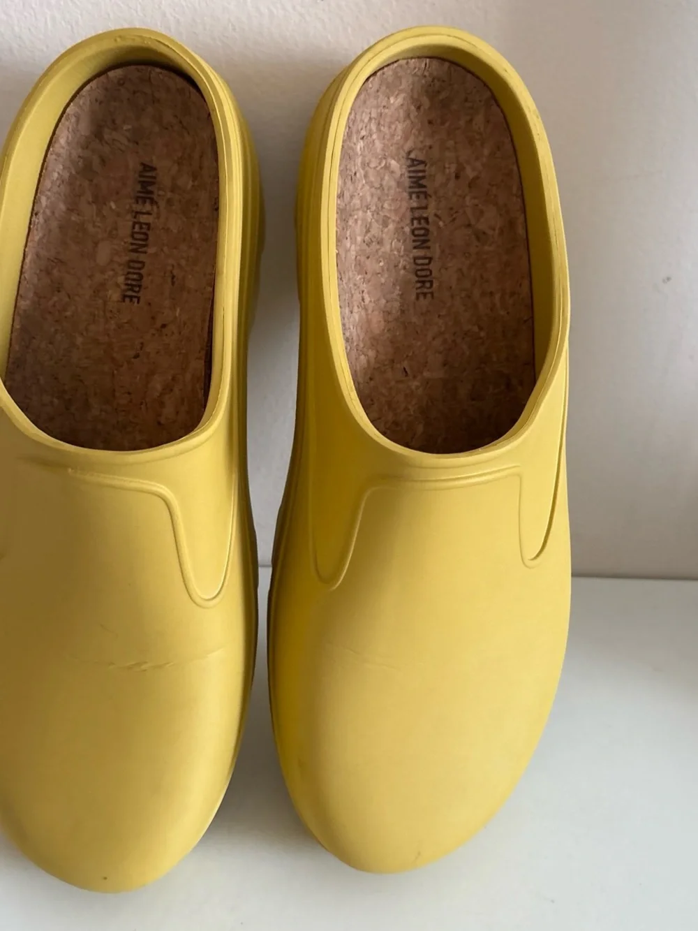 Aime Leon Dore yellow clogs #clogs #comfort Size12/12.5US men